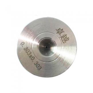 0.303mm square hole Polycrystalline Diamond wire drawing die for non-ferrous metal wire drawing