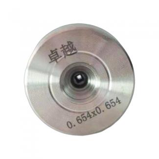 0.654mm square hole Polycrystalline Diamond wire drawing die for non-ferrous metal wire drawing